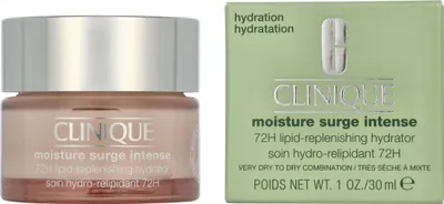 Produktbild von Clinique Moisture Surge Intense 72H Lipid-Replenishing Hydrator, Frauen, 30 ml, Creme, trockene Haut, Sehr trockene Haut, Feuchtigkeitsspendend, Beruhigend, Verstärkung, 72 h