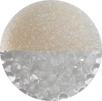 Produktbild von 500 g wasserspeicherndes Deko Granulat Kristall, Korngröße 3.5-4 mm, Dekoration für Blumen und Pflanzen, sehr ergiebig, vielseitig einsetzbar