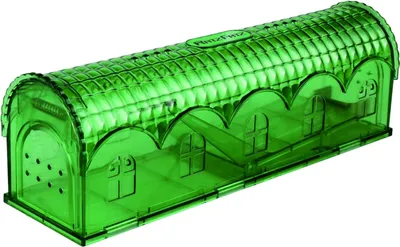 Produktbild von RatzFatz® Premium Mausefalle Lebend Lebendfalle Wiederverwendbare Außen und Innen, Innovativer Mechanismus, MBG-01