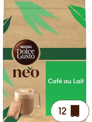 Zdjęcie produktu dla Nescafé Dolce Gusto Neo Café au Lait, 12 kapsułek, 108g - Kremowa mieszanka kawowa