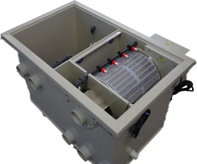 Produktbild von DVS Trommelfilter Entry C 25 combi gepumpt mit Steuerung ohne Spülpumpe