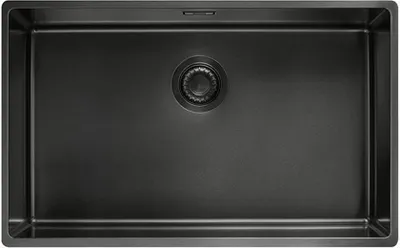 Produktbild von Franke Einbaubecken Mythos Masterpiece BXM 210 / 110-68 Edelstahl PVD Anthracite, Handbetätigung