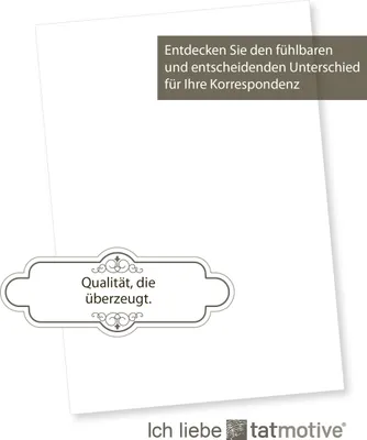 Produktbild von TATMOTIVE Imagepaper 100g/qm DIN A4, das stärkere Briefpapier, brillante Drucke für alle Drucker, 1000 Blatt Kopierpapier Druckerpapier weiß