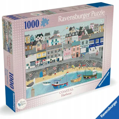 Produktbild von Ravensburger Premium Puzzle 1000 Teile Hafenmotiv