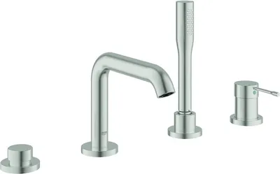 Produktbild von GROHE Essence New 4-Loch Einhand Wannenkombination