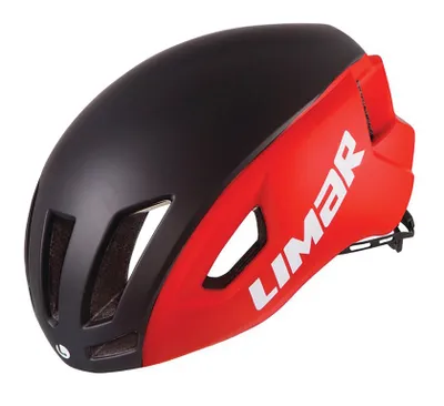 Image de Casque de vélo de route Air Speed noir mat/rouge