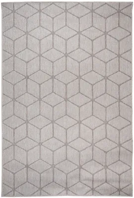 Zdjęcie produktu dla Dywan express outdoor heksagon - kształt: prostokątny, kolor: szary, prostokątny: 120×160 cm
