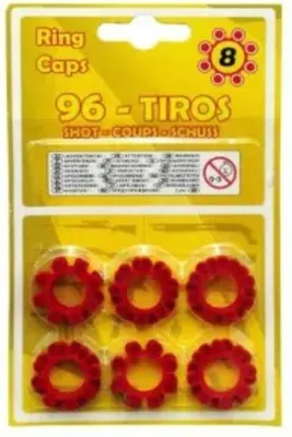 Produktbild von Gonher 96/08 Munitionsring Platzpatronen 8er | 96-Schuss
