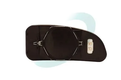 Produktbild von Spiegelglas Glas Aussenspiegel konvex, mit Weitwinkelspiegel rechts
