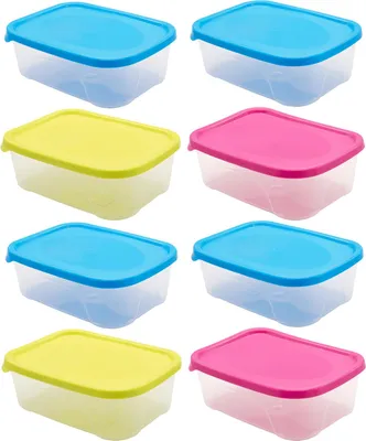 Produktbild von 8x Frischhaltebox Frischhaltedose Brotdose Lunchbox Proviantbox Vorratsdose Box