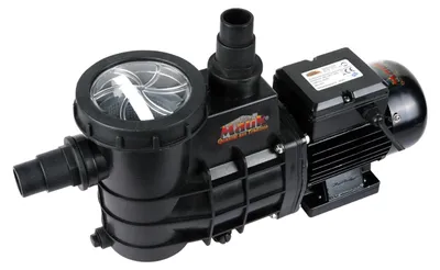 Produktbild von Mauk Schwimmbadpumpe 320 W – selbstansaugende Poolpumpe mit Vorfilter, 7.500 l/h Förderleistung, IPX4, für Sandfilteranlage, 32/38 mm Anschluss