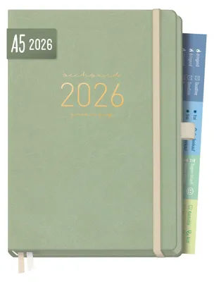 Produktbild von Chäff-Timer Deluxe 2026 / A5 / Salbei / Häfft-Verlag