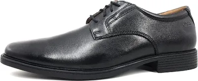 Produktbild von Clarks Tilden Plain Mens Black Leather, 9