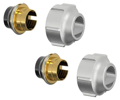 Produktbild von Simplex Klemmverschraubung-Set A11, 15x1mm x G3/4i Eurok. MS vern.