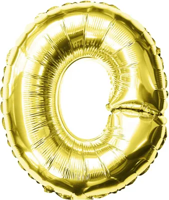 Produktbild von Oblique Unique Folien Luftballon Buchstabe O Geburtstag goldene Hochzeit Party Deko Ballon - gold
