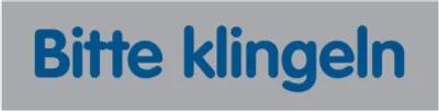 Produktbild von Dreifke® Türschild, Bitte klingeln | PVC | 160x40 mm, 1 Stk
