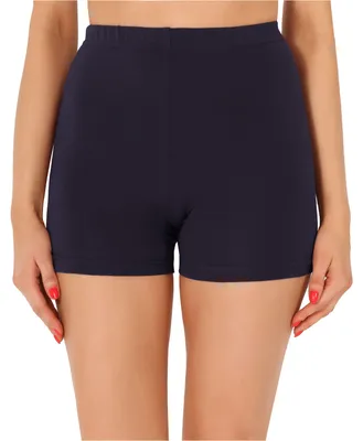 Produktbild von Merry Style Damen Shorts Radlerhose Boxershorts aus Baumwolle MS10-358 (Marineblau, XS)
