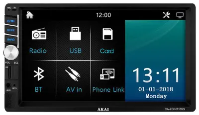 Image de Autoradio Akai CA-2DIN7135S