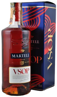 Image de Martell V.S.O.P. Aged in Red Barrels 40% Vol. 0,7l en boîte cadeau