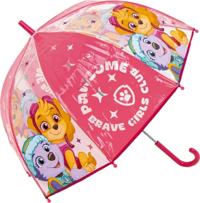Produktbild von Paw Patrol Regenschirm - Kinder Stockregenschirm- Skye Kuppelschirm Ø 68 cm