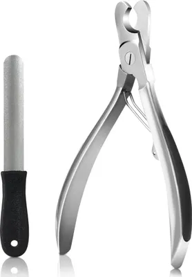 Produktbild von Hunden Nagelknipper für Große - Professionelle Hundennagelschaar mit Nagelvijl - Haustierklauenpflege für große Hunde mit dicken Zehennägeln