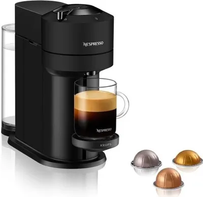 Produktbild von Nespresso Vertuo Next Black Mat 1,1 l - Krups Kaffeemaschine YY4606FD