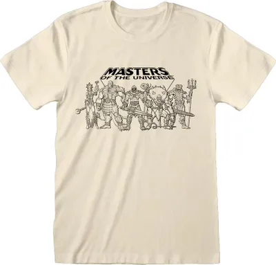 Produktbild von He-Man - T-Shirt für Herren/Damen Uni HE3713 (S) (Natürlich)