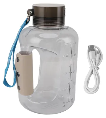 Image de Bouteille d'eau à hydrogène, 1,5 l, grande capacité, SPE, technologie PEM, ioniseur d'eau, générateur, ioniseur, beige