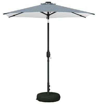 Obrázok produktu pre Záhradný slnečník so svetlami LED 230 x 230 cm Polyester