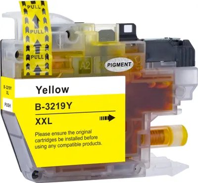 Produktbild von TECHTEK Tinte Ersetzt LC-3219XL (LC3219XLY) Kompatibel mit [Brother] MFC-J 5330 DW, MFC-J 5335 DW, MFC-J 5335 DWF, MFC-J 5730 DW, MFC-J 5830 DW, MFC-