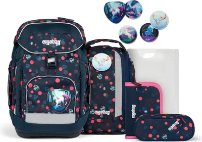 Produktbild von Ergobag Schulranzen-Set MAXI PhantBärsiewelt 6-teilig, ergonomisch, höhenverstellbar