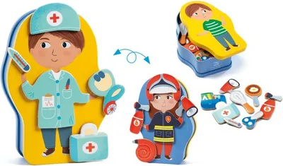 Obrázok produktu pre DJECO Magnetická Hra Povolanie
