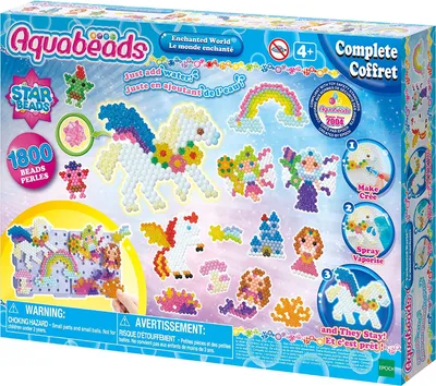 Produktbild von Aquabeads 31837, 1 Stück(e), 4 Jahr(e), Polyvinylchlorid (PVC), Mehrfarbig, China, 99 Jahr(e)