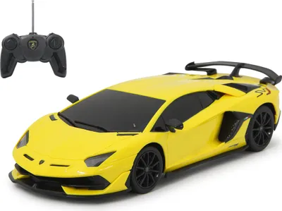 Produktbild von Lamborghini Aventador SVJ 1:24 gelb 40MHz
