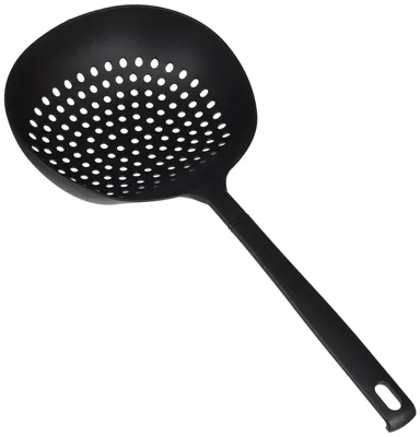 Kunststoff-Seiher, 36 cm, schwarz, hitzebeständig bis 220 °C