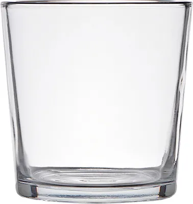 Immagine prodotto di Vaso rotondo in vetro decorativo Ø 17 x 16 cm conico, trasparente
