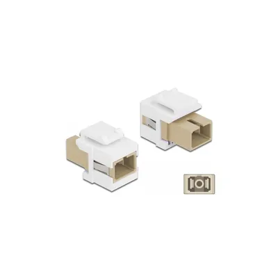 Produktbild von Delock - Netzwerkkoppler - SC multi-mode (W) zu SC multi-mode (W) - Glasfaser