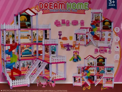 Produktbild von Puppenhaus | Dream Home | mit Zubehör | ab 3 Jahre