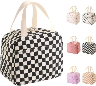 Imagen del producto de Bolsa refrigerante de 10 litros, reutilizable, pequeña y portátil, ideal para la oficina y para picnics