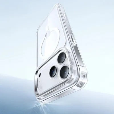 Produktbild von Esr Classic Hybrid Kickstand Magsafe Fall für Iphone 17 Pro - Transparent