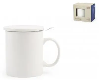 Immagine prodotto di H&H Tisaniera In New Bone China Con Filtro In Acciaio Inox Cc 340