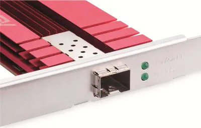 Zdjęcie produktu dla ASUS XG-C100F, Wewnętrzny, Przewodowa, PCI Express, Włókno, 10000 Mbit/s, Czerwony