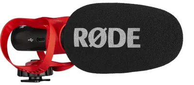 Zdjęcie produktu dla RODE VideoMic GO II Helix schwarz/rot
