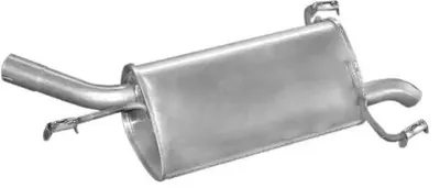 Produktbild von POLMO 17.531 Endschalldämpfer für OPEL Corsa C Schrägheck (X01) Auspuff