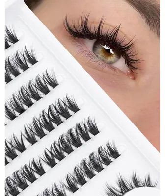 Productafbeelding van Wimperspullen voor wimperextensions, 180 stuks, D-krul, wispy stijl, 8-16 mm, voor een anime/manga look
