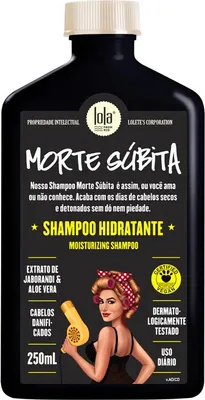 Immagine prodotto di Lola From Rio Morte Súbita Shampoo Hidratante 250ml - shampoo capelli danneggiat