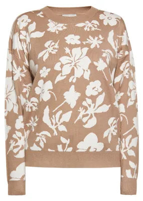Produktbild von AODA damen strickjacke - braun, L