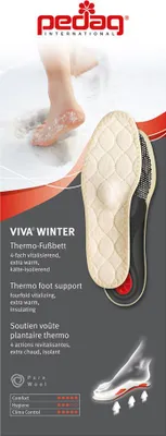 Produktbild von pedag - VIVA WINTER 198 - Thermo Einlegesohle mit 100% Wolle, Größe:42