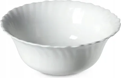 Obrázok produktu pre Sklenená misa na šalát - Servírovacia misa - 17 cm - Na šalát a ovocie