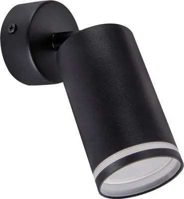 Produktbild von Wandleuchte Aluminium verstellbar Schwarz GU10 Wandlampe